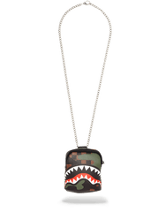 SHARKS IN PARIS (CAMO EDITION) BACKPACK CHAIN