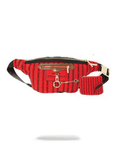 REVERSE SHARKS IN PARIS CROSSBODY (RED)