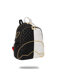 LEVELED UP SPLIT QUILT SHARK SAVAGE BACKPACK