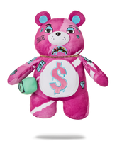 PINK PUNK MONEYBEAR TEDDYBEAR BACKPACK