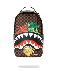 SHARKS IN PARIS CHARACTERS SNEAKIN BACKPACK (DLXV)