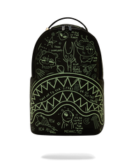 GLOW THE SPACE BACKPACK (GLOW IN THE DARK EFFECT)