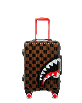 SHARKS IN PARIS VANQUISH SHARKNAUTICS HARDSHELL CARRY-ON LUGGAGE