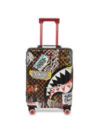 SHARKS IN PARIS THE RIZZ SHARKNAUTICS HARDSHELL CARRY-ON LUGGAGE