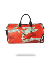 MONEY CAMO (RED) DUFFLE