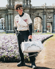 MONEY PATTERN POWDER EMPEROR DUFFLE