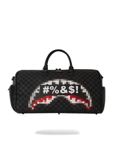 WHAT THE BEEP' SHARK DUFFLE