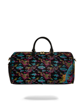 EMBROIDERED DRAGONS DUFFLE