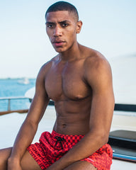 VENI VIDI VICI SHOTO SWIM TRUNKS