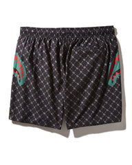 MIDNIGHT MONEY PATTERN SHOTO SWIM TRUNKS