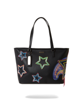 STAR RACER A.I.7 SANDFLOWER COLLAB BEADED TOTE