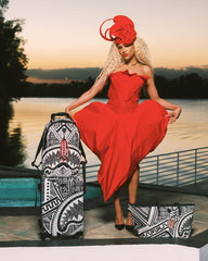 A.I. AFRICAN INTELLIGENCE THE SKYHAWK CARRY-ON LUGGAGE - SANDFLOWER COLLAB