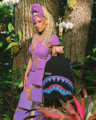 A.I. AFRICAN INTELLIGENCE BORN AND RAISED BACKPACK - SANDFLOWER COLLAB