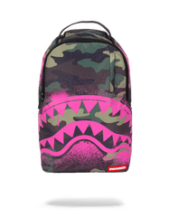 PINK STENCIL SHARK CAMO