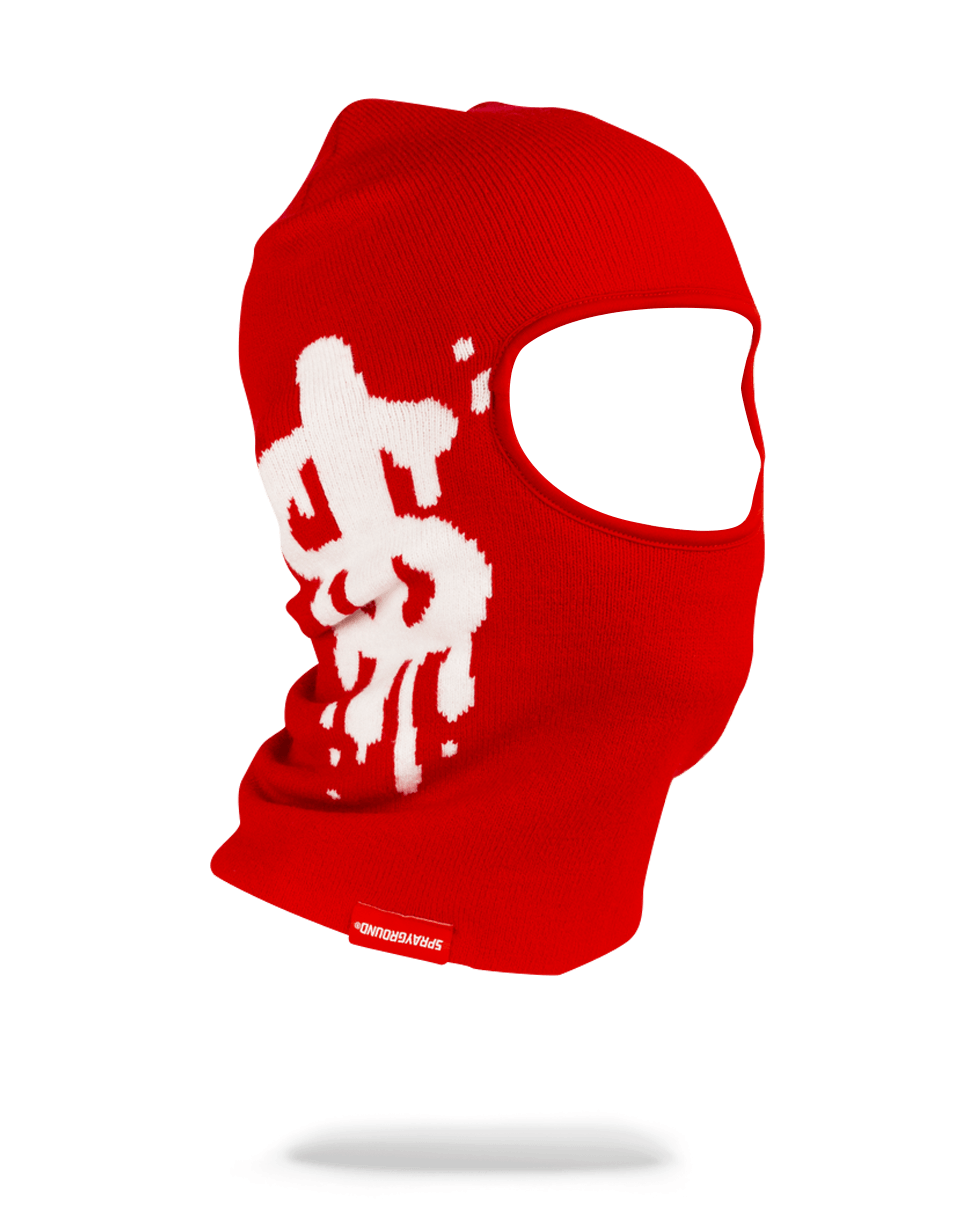 MONEY DRIP SKI MASK (RED)