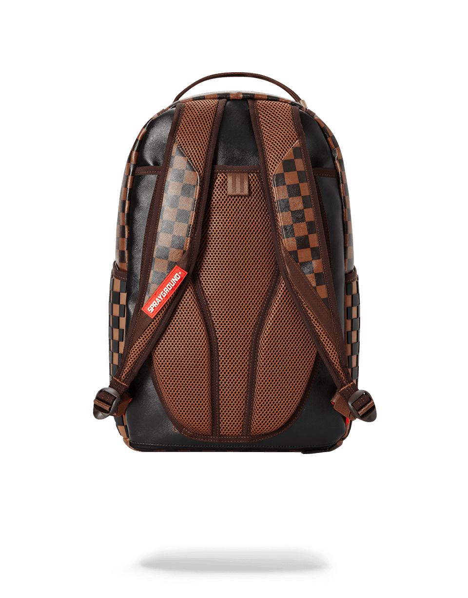 3D MOLDED RUBBER CHECKERED LOGO