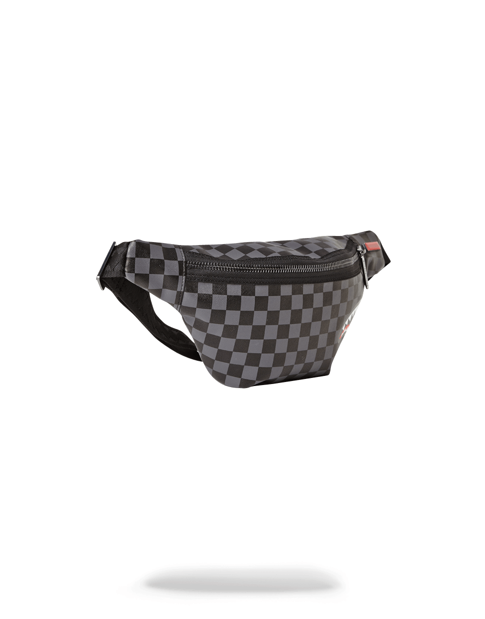 SHARKS IN PARIS (BLACK CHECKERED EDITION) CROSSBODY