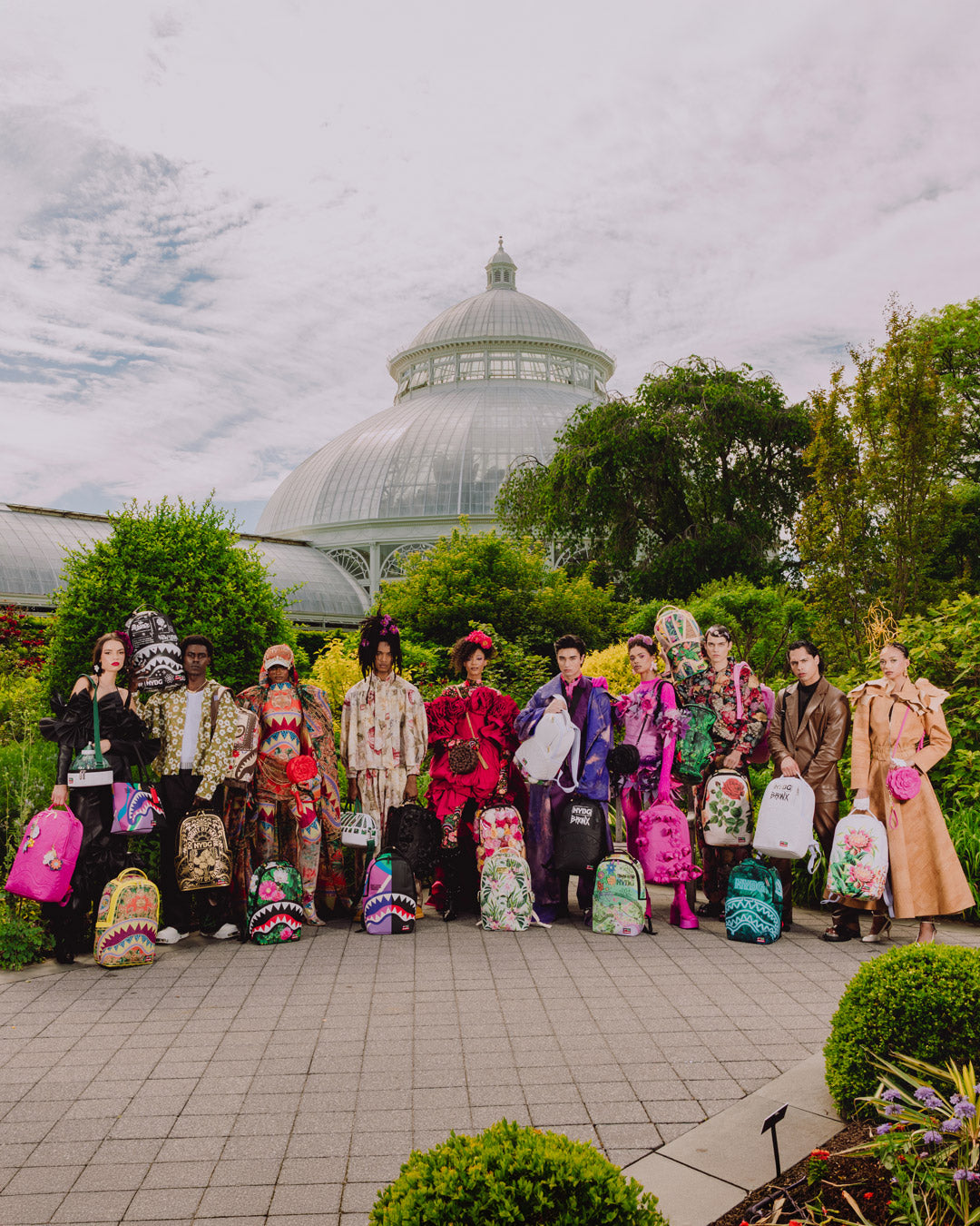 NEW YORK BOTANICAL GARDEN COLLAB - BOTANICAL CENTRAL BACKPACK