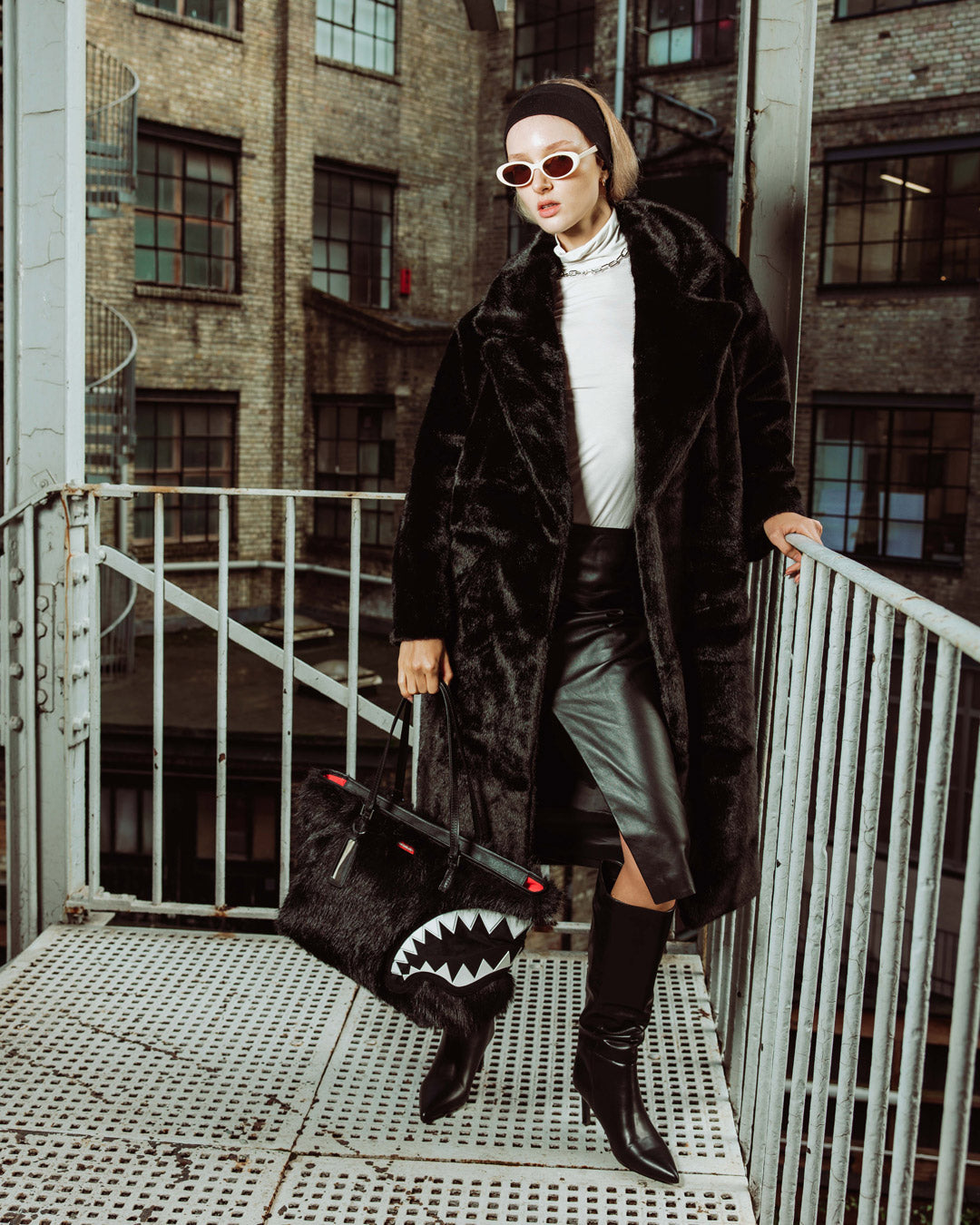 FURZILLA SHARK (NIGHT) TOTE