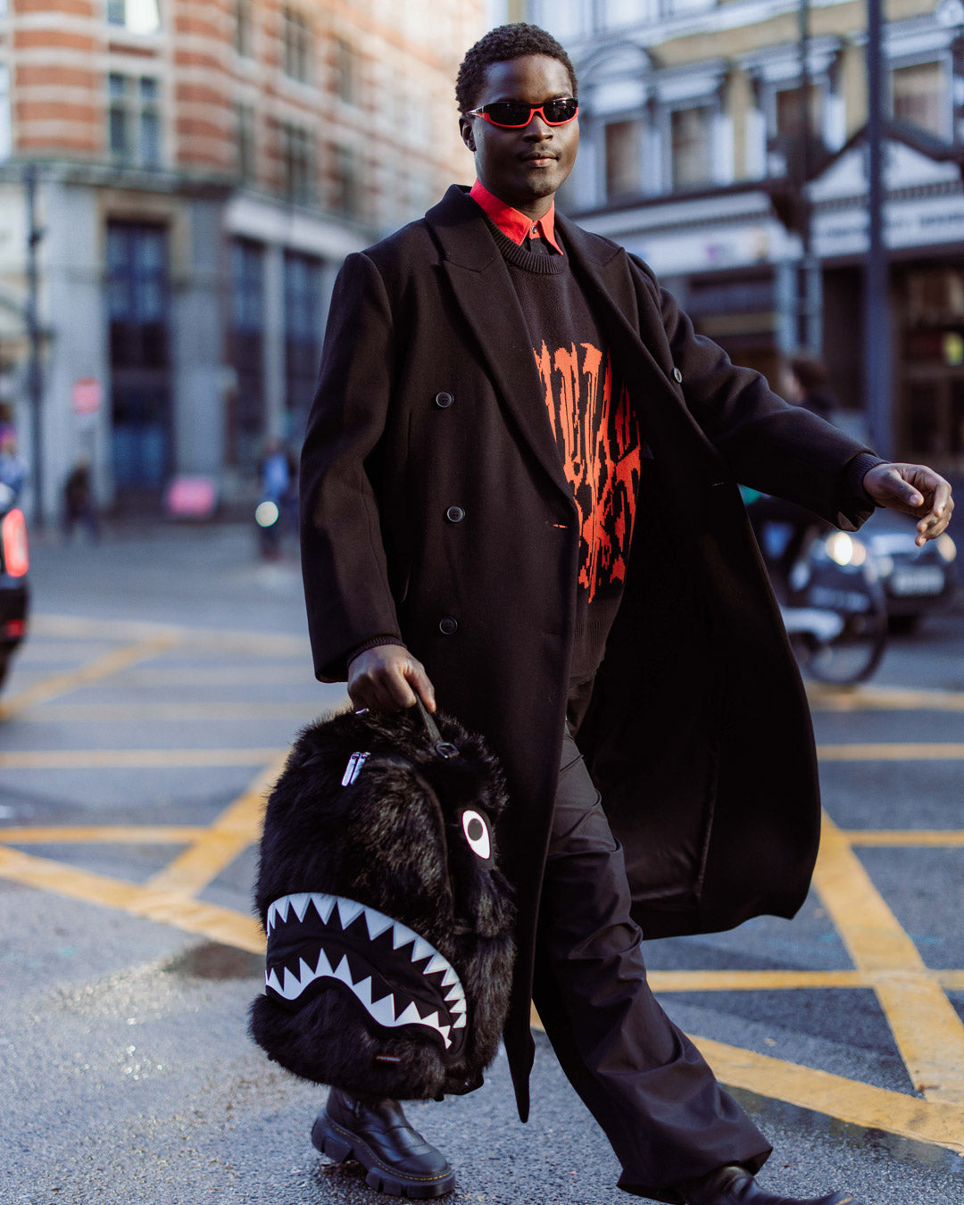 FURZILLA SHARK (NIGHT) BACKPACK