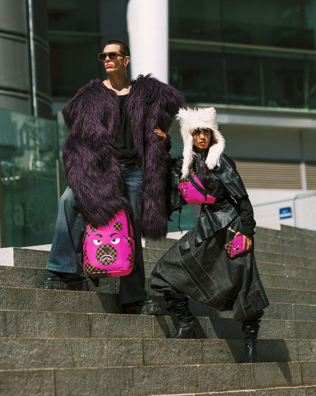 GUMDROP MONEY BEAR SHARK BACKPACK