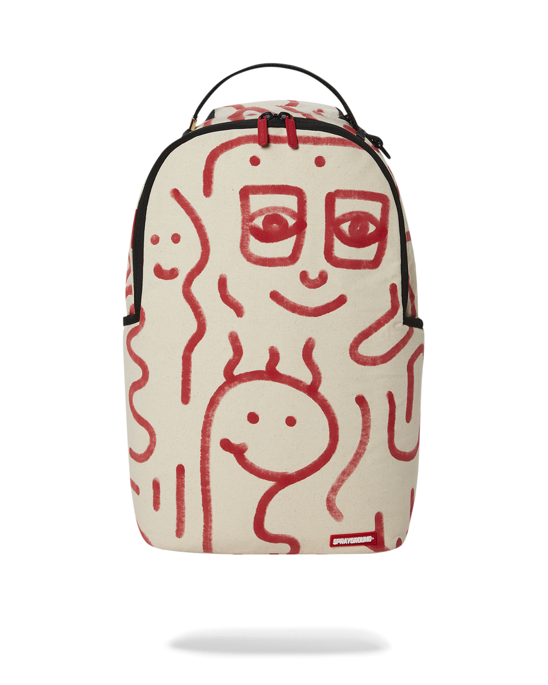 SHEREEN JENKINS CANVAS BACKPACK 1 of 18 CUT FROM LARGE CANVAS ART