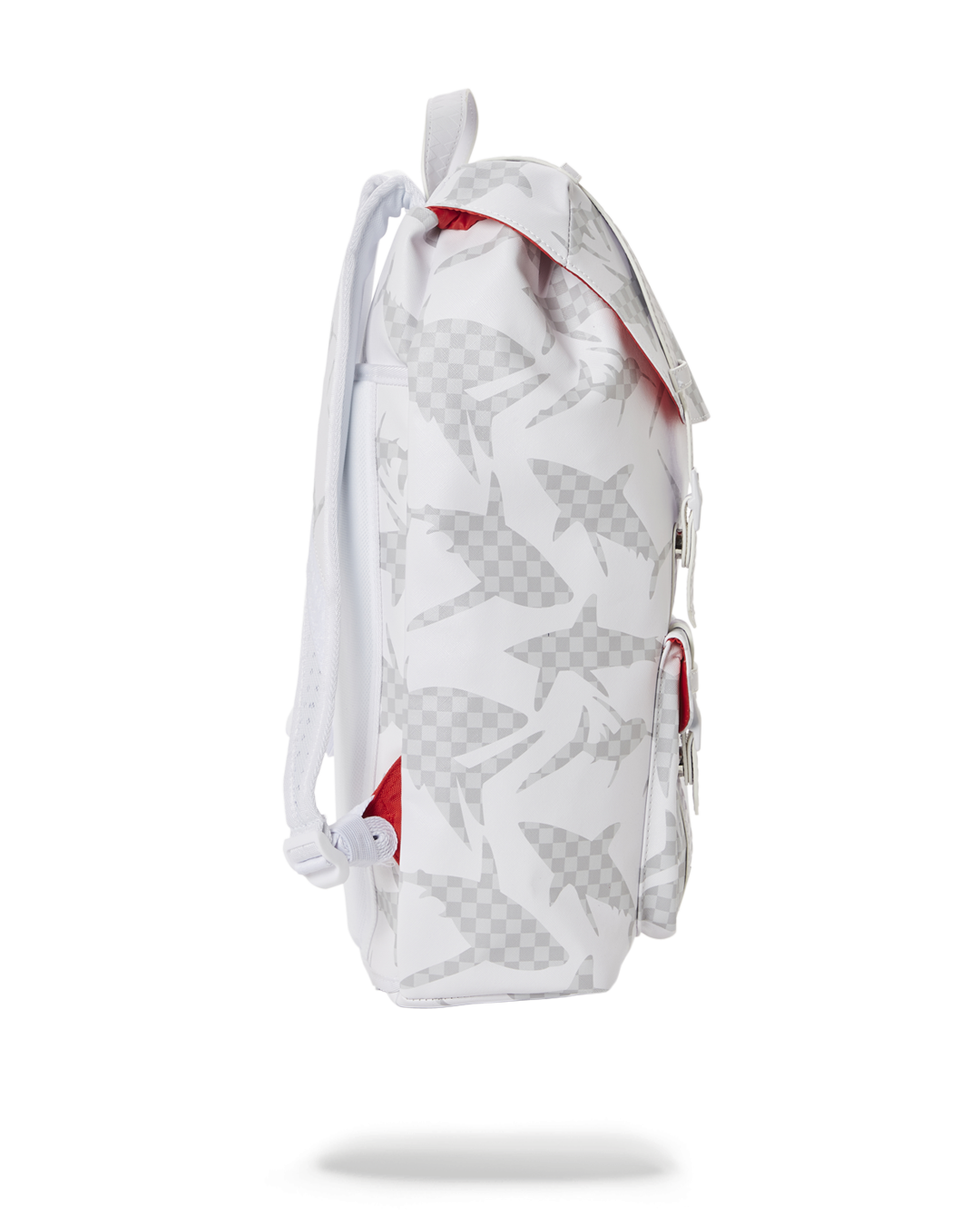 SHARK CHECK (WHITE) HILLS BACKPACK