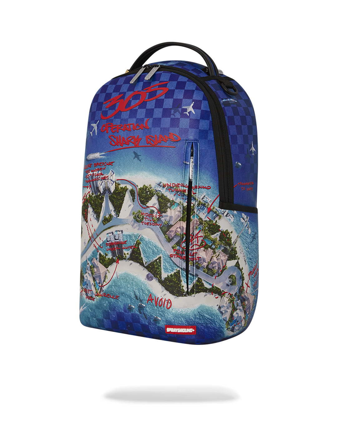 THE 305 SHARK ISLAND BANK HEIST BACKPACK