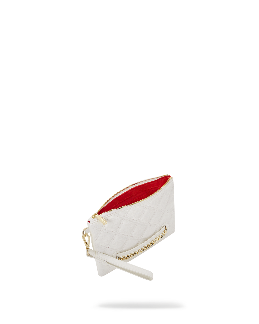 RIVIERA LE BLANC GOLD  CHAIN SHARK CROSSOVER CLUTCH