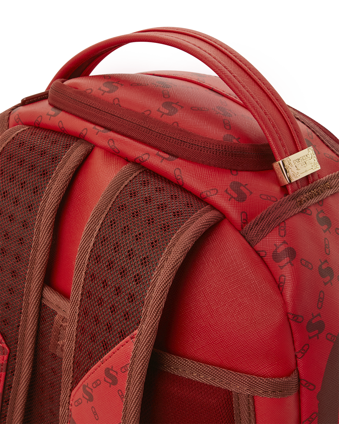 MONEY PATTERN BRICK BACKPACK (DLXV)