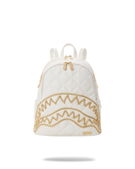 RIVIERA LE BLANC GOLD CHAIN SHARK SAVAGE BACKPACK