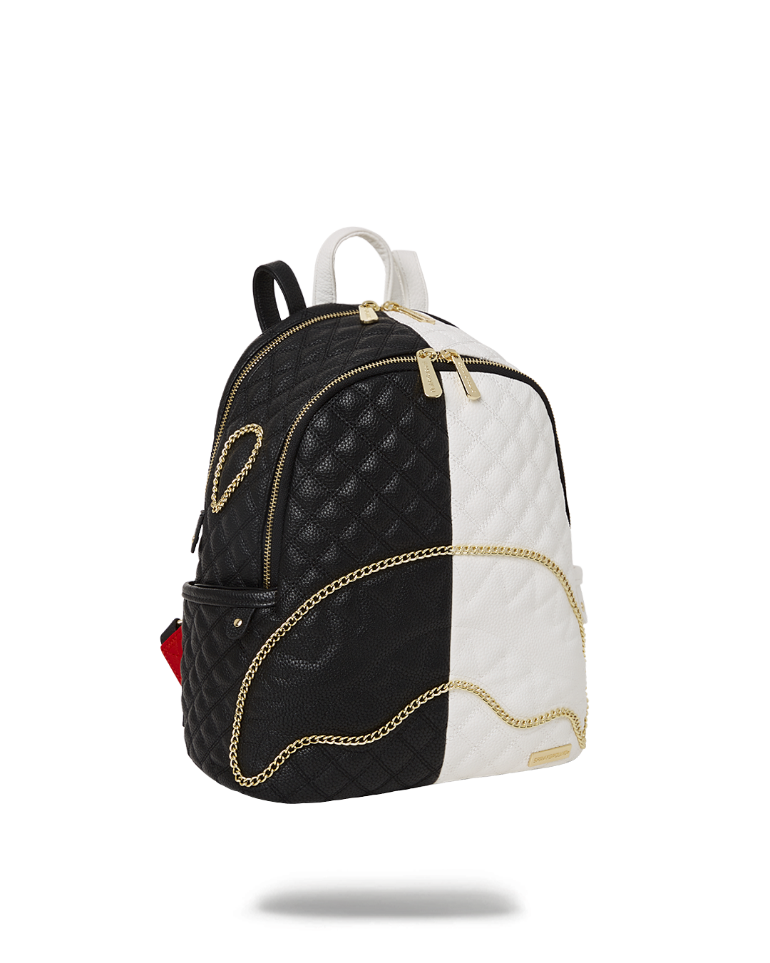 LEVELED UP SPLIT QUILT SHARK SAVAGE BACKPACK