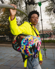 SLICED AND DICED CAMO BACKPACK