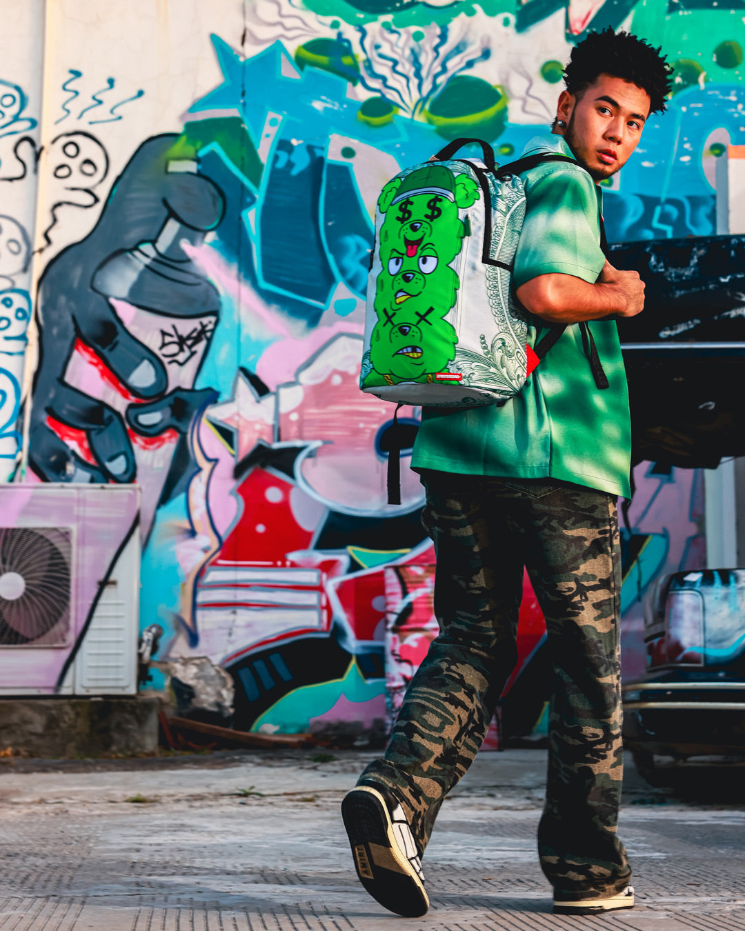 MONEYBEAR SEEING TRIPLE BACKPACK