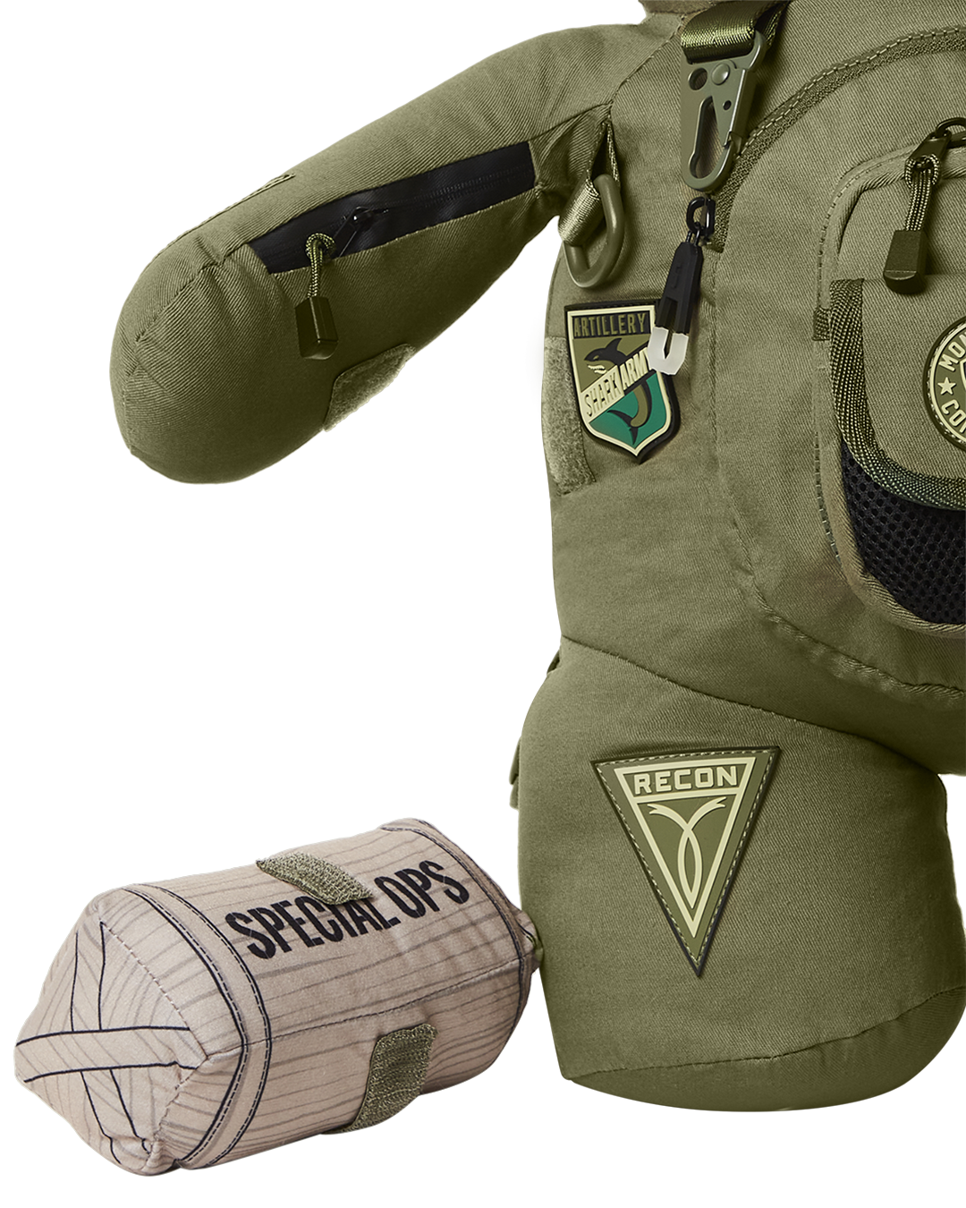 SPECIAL OPS FULL THROTTLE MONEYBEAR TEDDYBEAR BACKPACK
