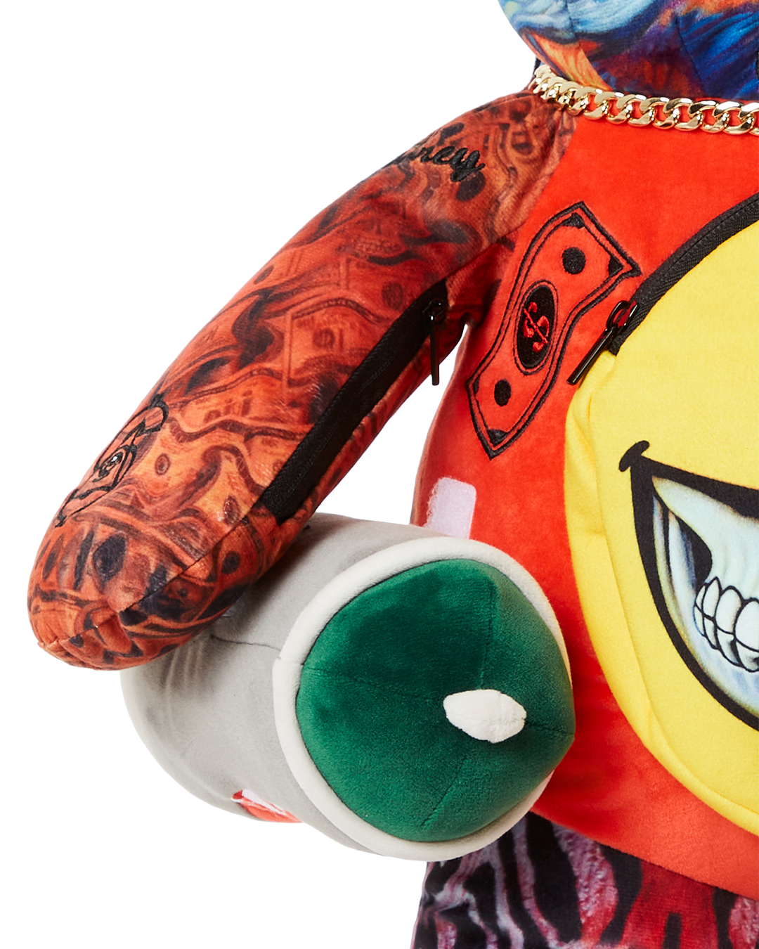 VILLAIN MONEY BEAR TEDDYBEAR RON ENGLISH EDITION BACKPACK