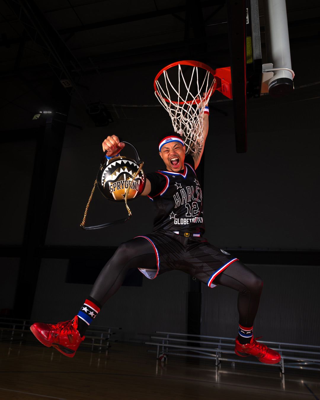 HARLEM GLOBETROTTERS BASKETBALL BAG