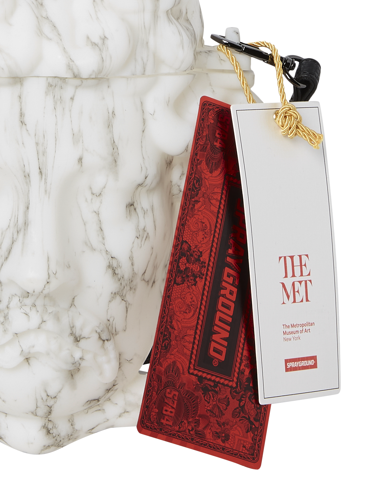 THE MET CANOVA MEDUSA HANDBAG (MARBLE)