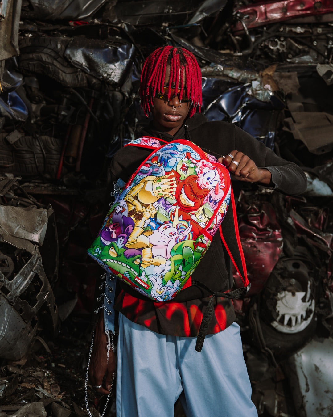 SMASHED SPRAYGROUNDERS BACKPACK