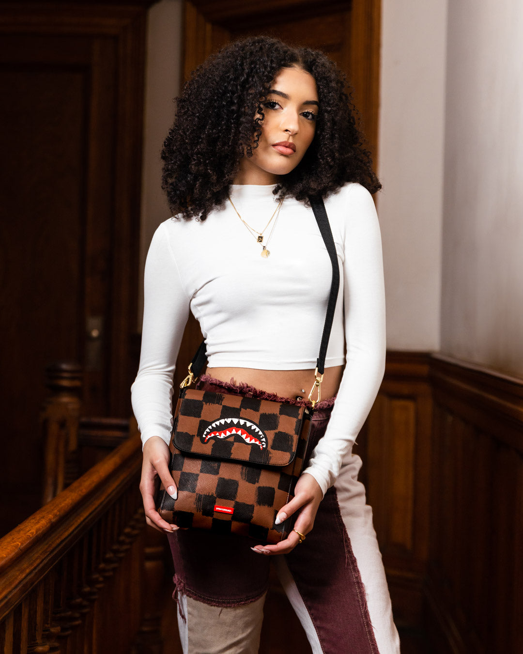 SHARKS IN PARIS VANQUISH LARGE SLING CROSSBODY