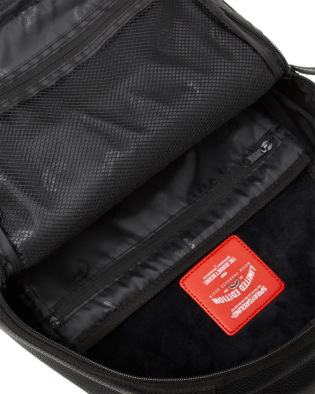 EMBOSSED SHARK TRAVELER BACKPACK (DLXV)
