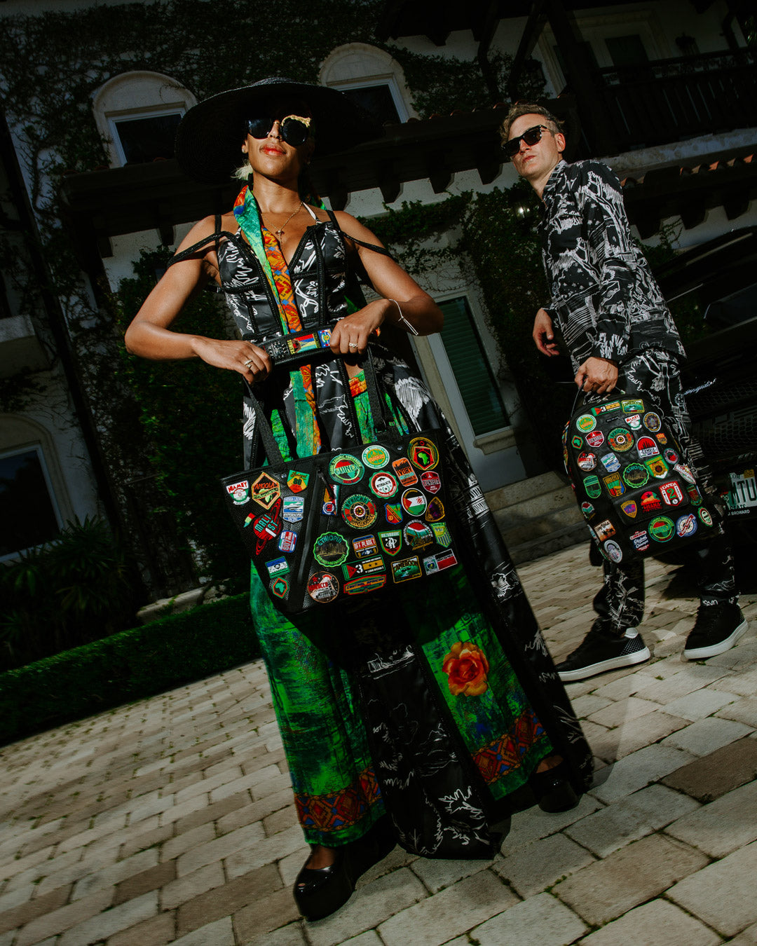 A.I. THE 54 (PATCHES OF AFRICA) CARGO BACKPACK