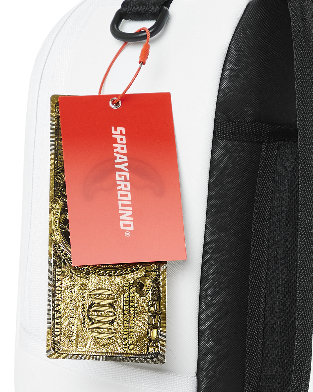 SHARK CENTRAL BACKPACK WHT/WHT (DLXV)