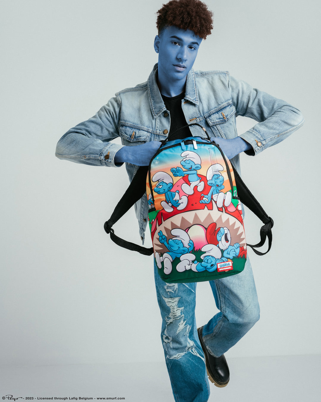 SMURFS MUSHROOM CHILL BACKPACK