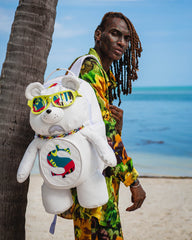 SHOW UP SHOW OUT MONEYBEAR TEDDYBEAR BACKPACK