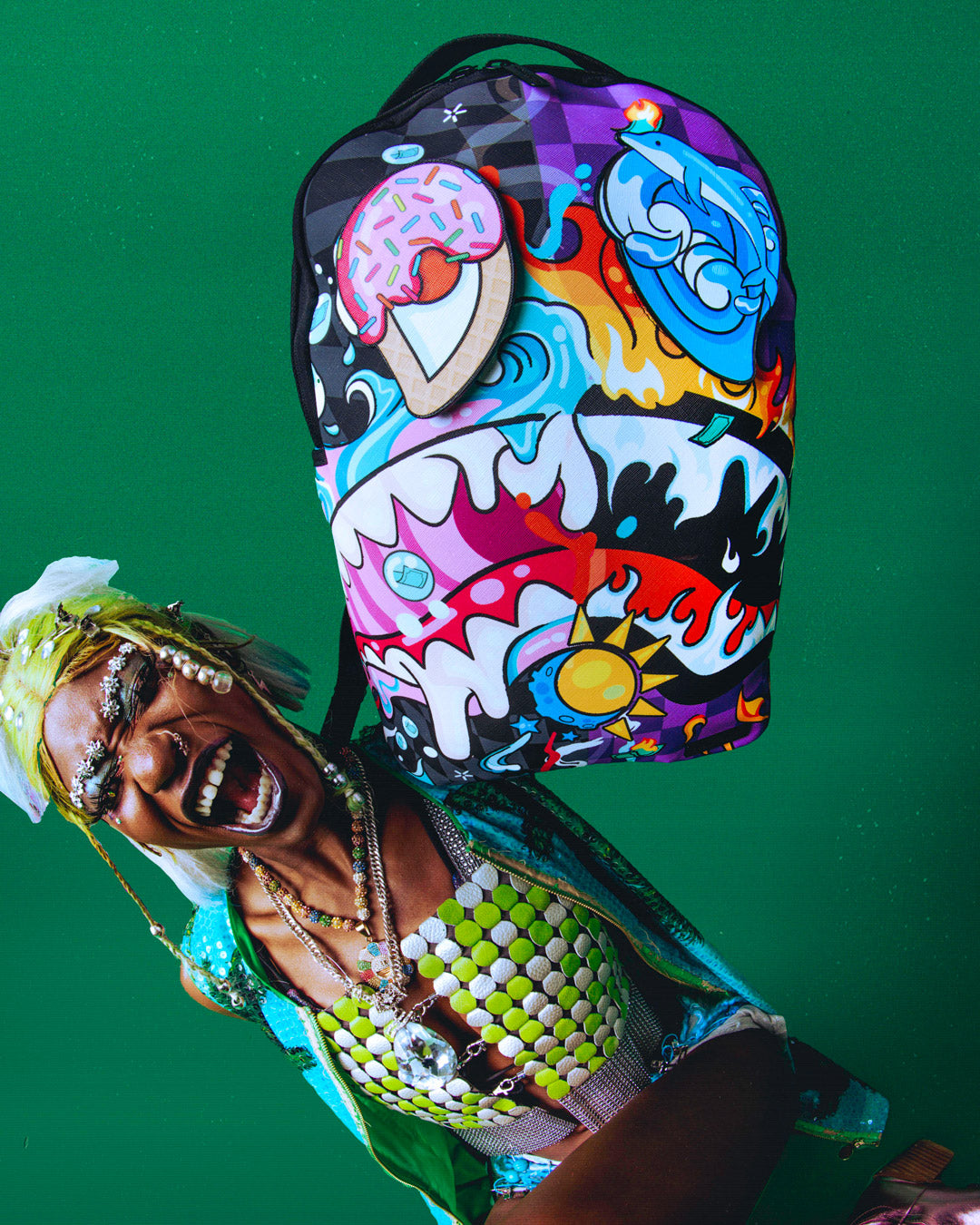 MAD SCIENTIST (6 REMOVABLE EYES) BACKPACK