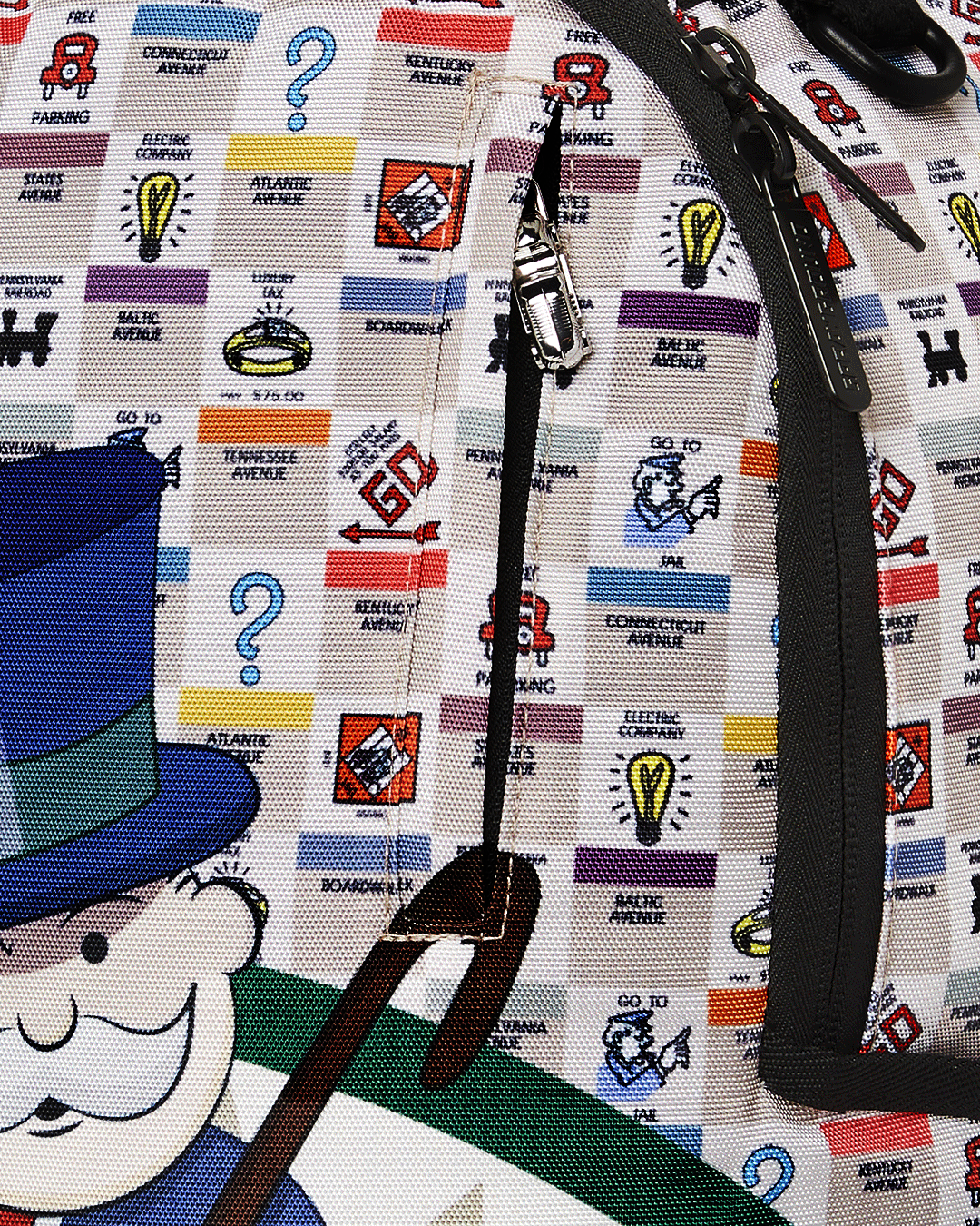 MONOPOLY GOTTA GO DLXSR BACKPACK