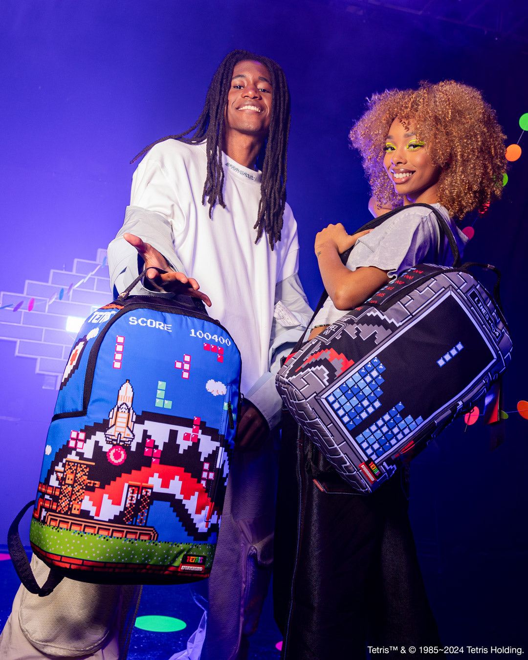 TETRIS SHARK STACKER DLXSR BACKPACK