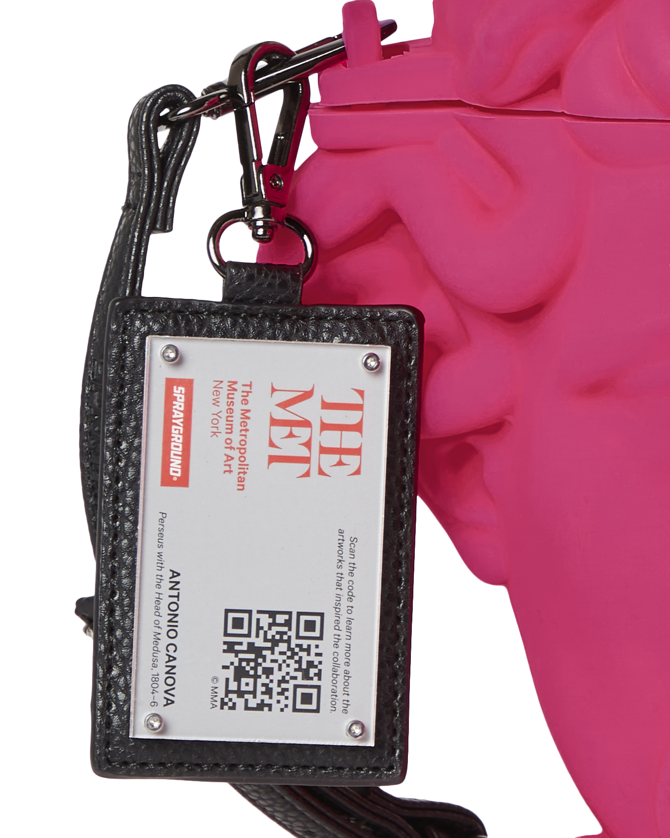 THE MET CANOVA MEDUSA HANDBAG (PINK)