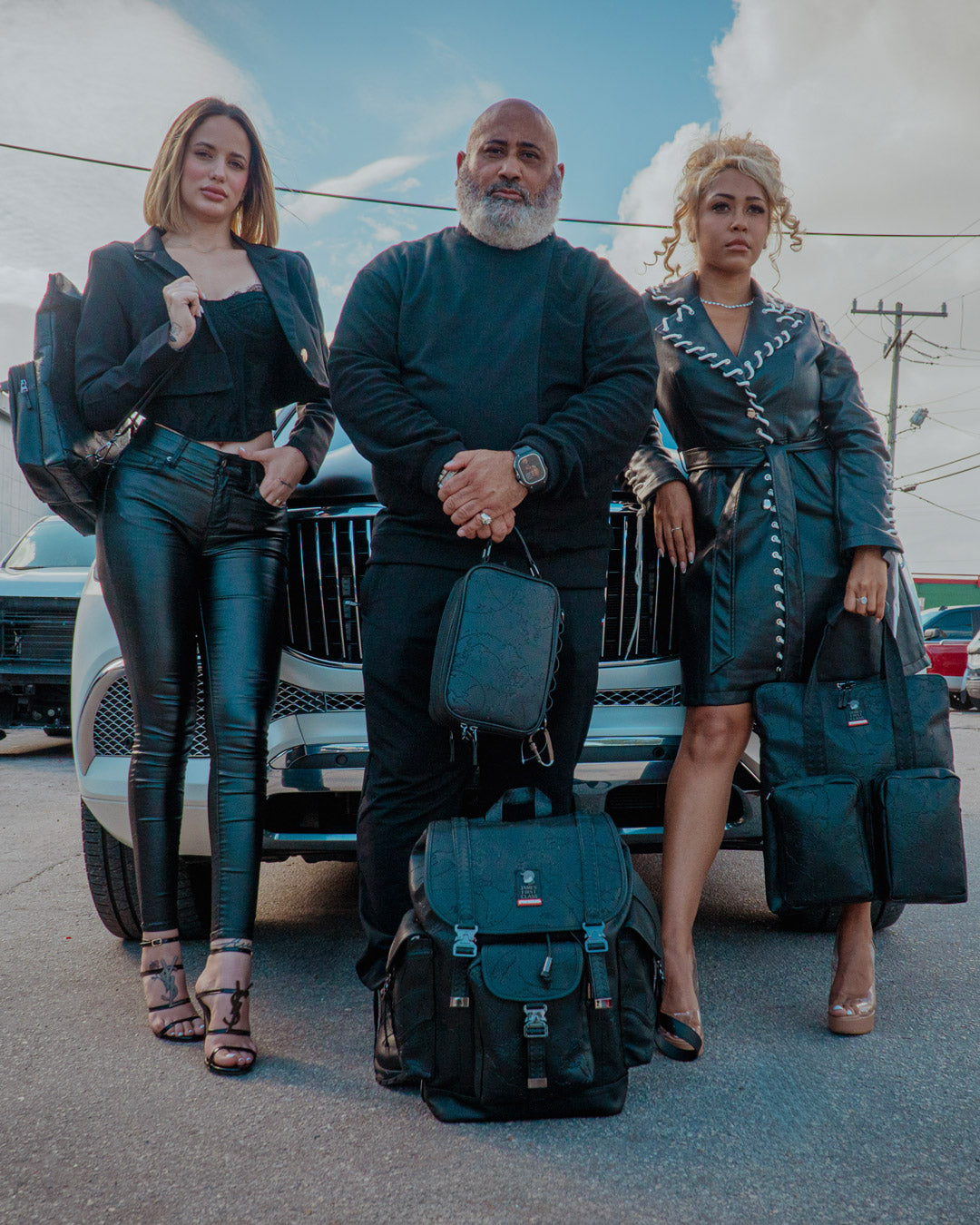 JAMES FIRST CLASS TYCOON TRAVELER MONTE CARLO BACKPACK